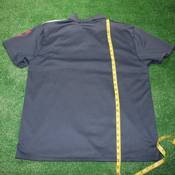 💙⚾❤️MLB True Fan Cleveland Indians Retro/Vintage look 2017 Polo Golf Shirt - Picture 6 of 6